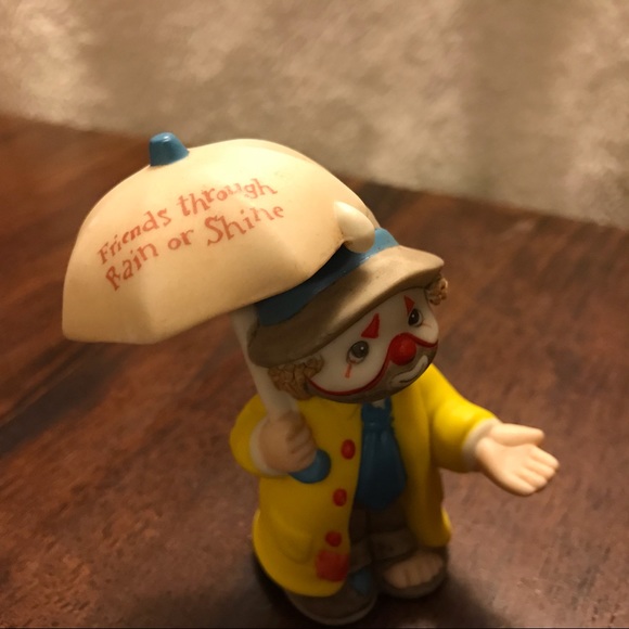 Enesco Li’l Vagabond Ceramic Clowns Set of 5 - Picture 10 of 13